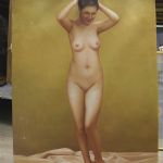 609 2191 OIL PAINTING (F)